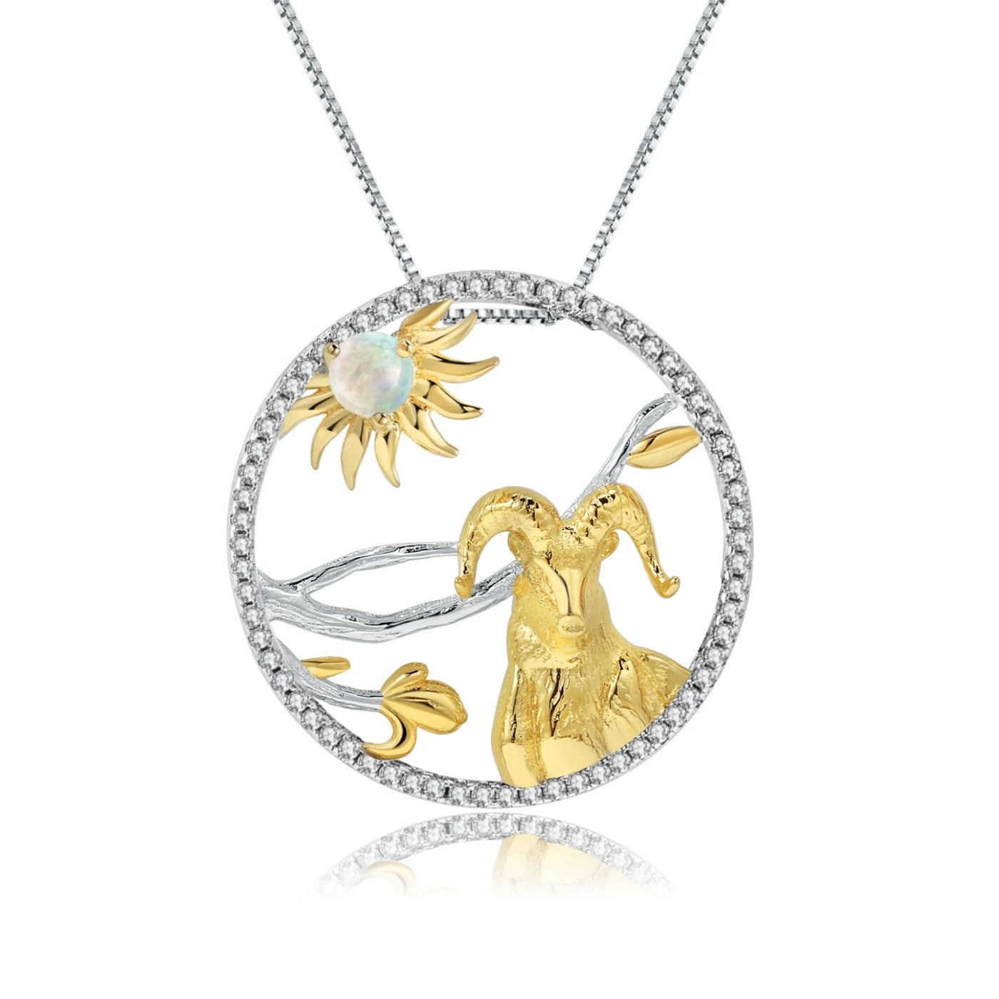 The Zodiac Circle — Chinese Zodiac Necklace