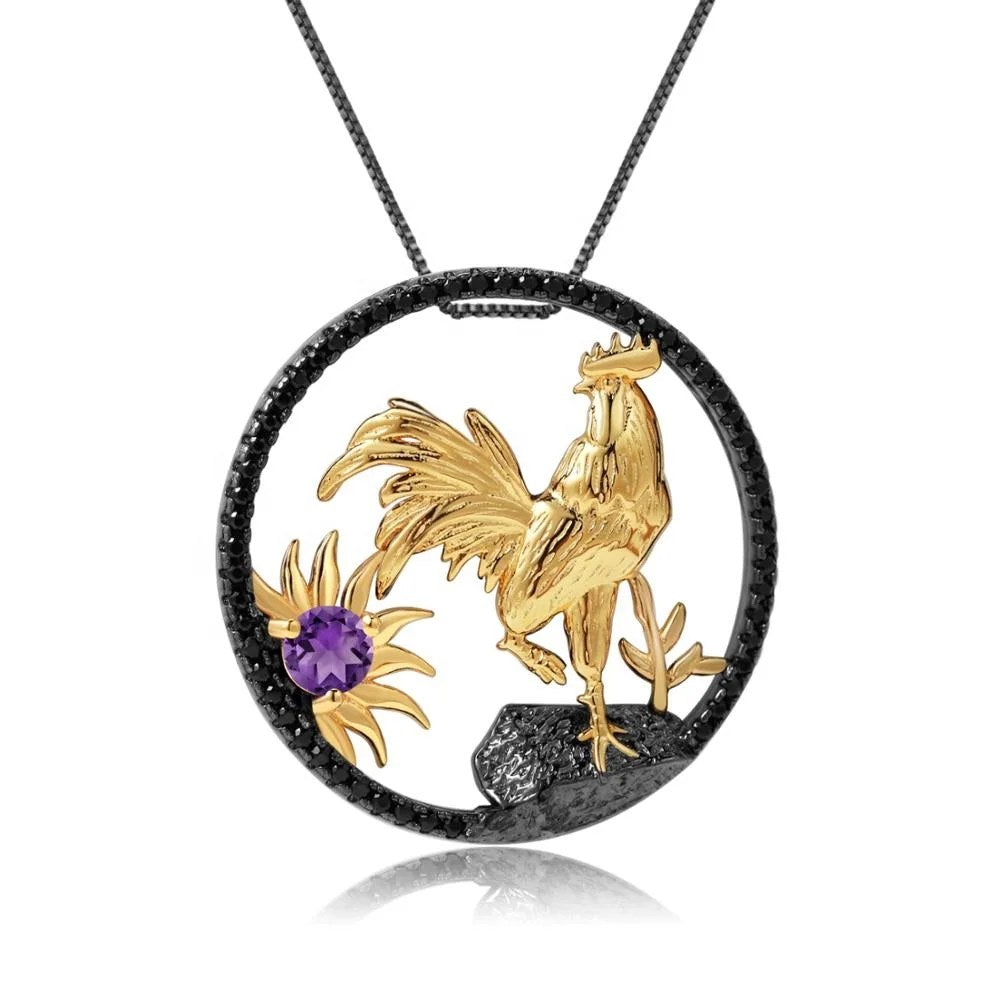 The Zodiac Circle — Chinese Zodiac Necklace