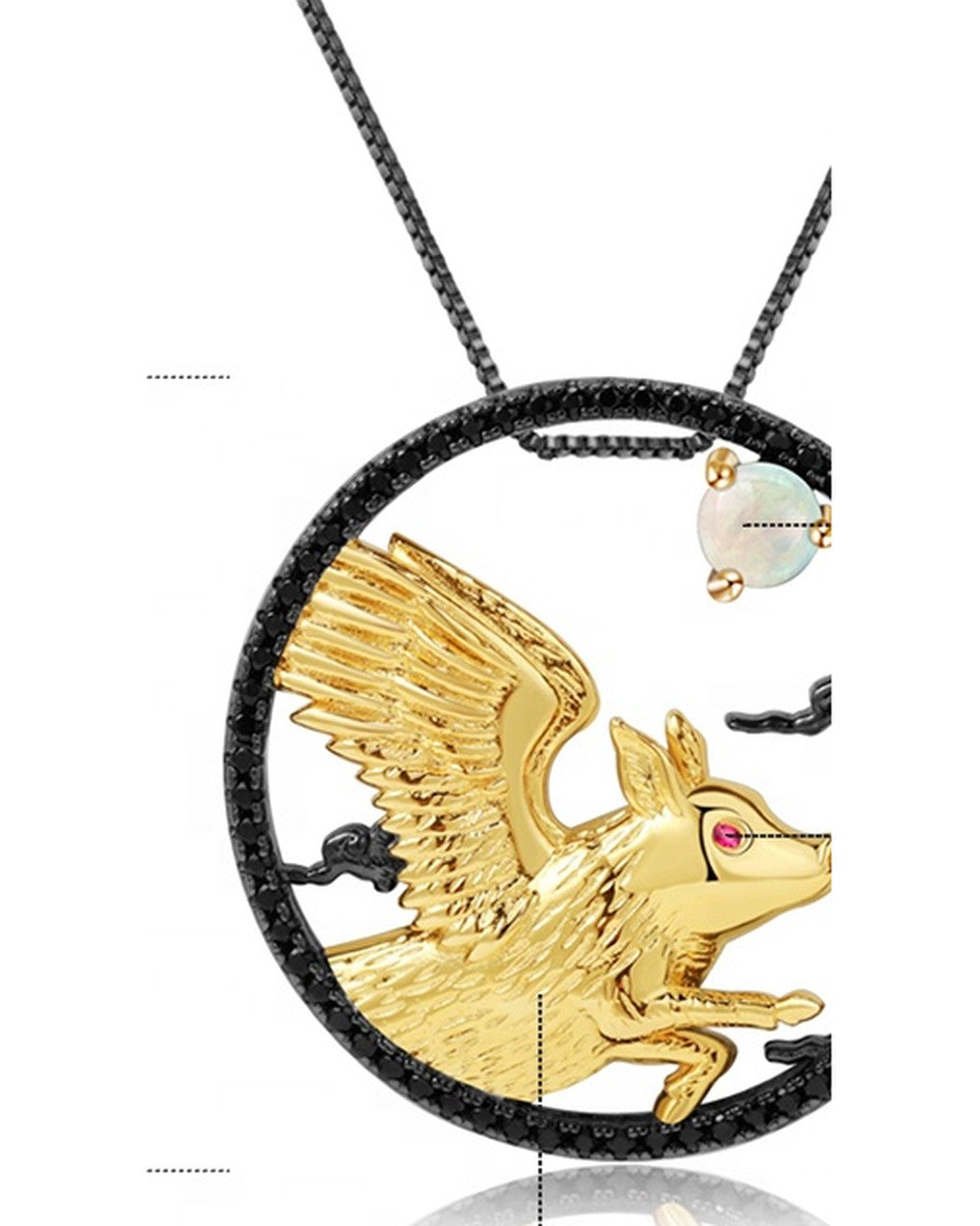 The Zodiac Circle — Chinese Zodiac Necklace