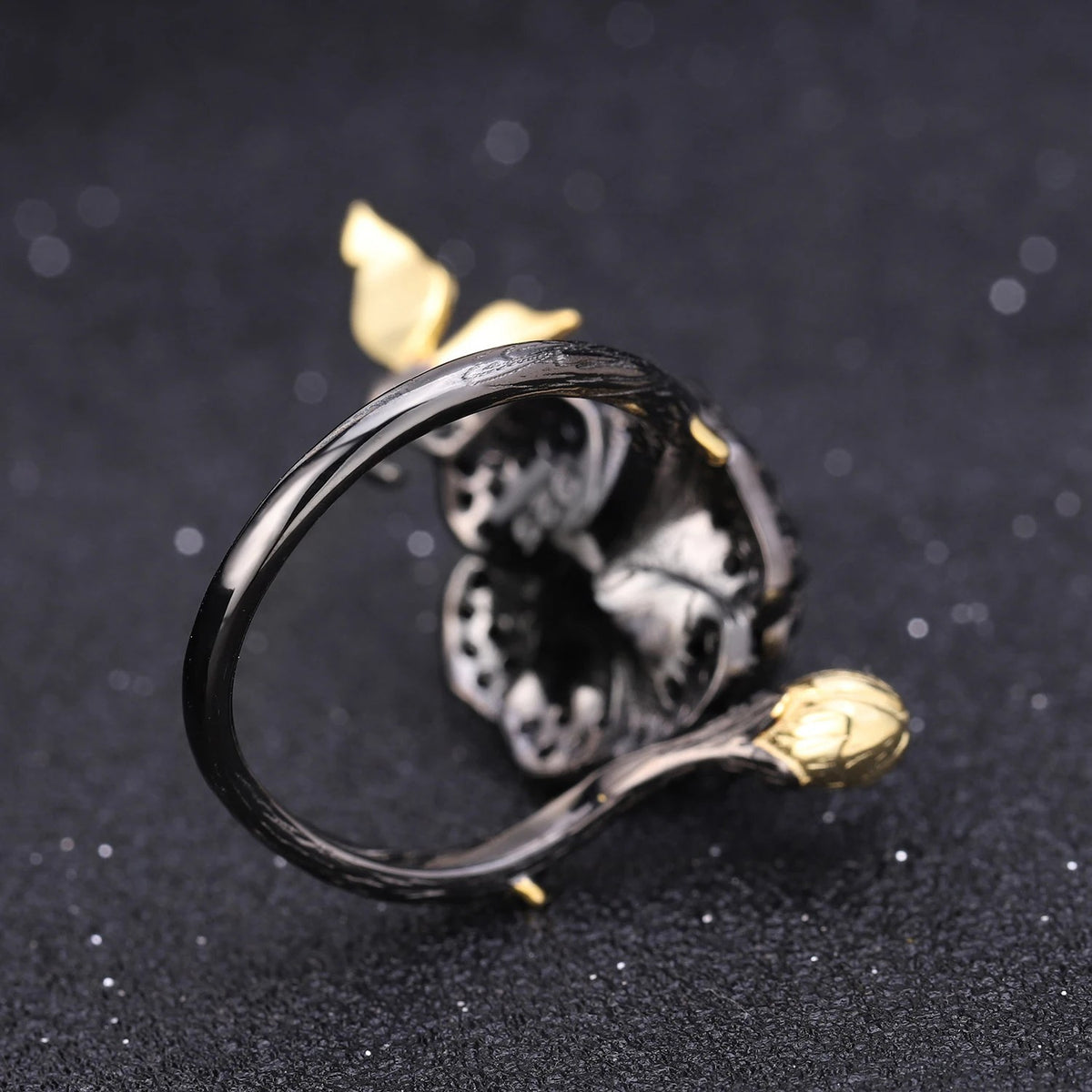 Wild Branch — Botanical Adjustable Ring