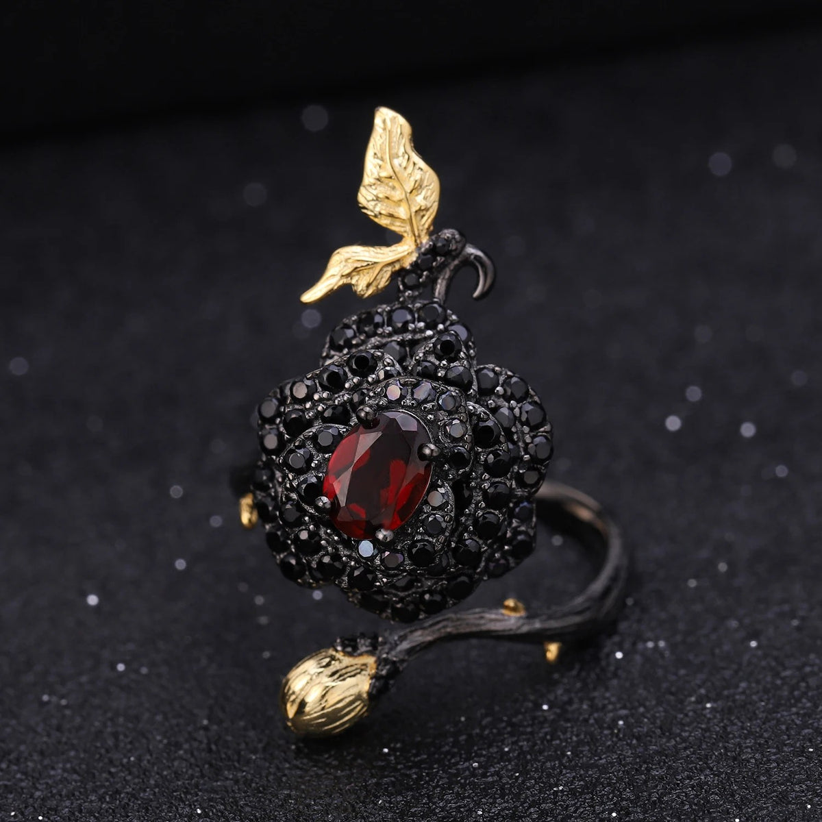 Wild Branch — Botanical Adjustable Ring