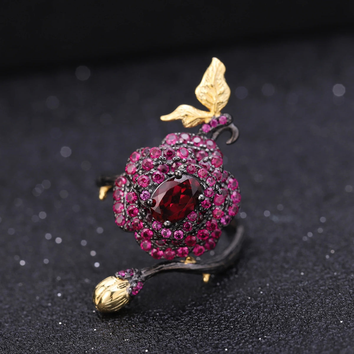 Wild Branch — Botanical Adjustable Ring