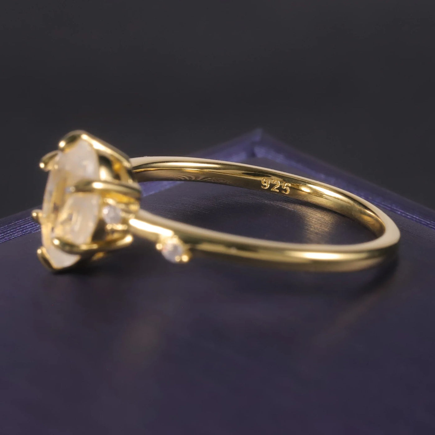 Moon Core — Moonstone Ring