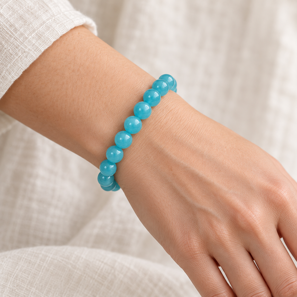 Even Voice — Amazonite Bracelet