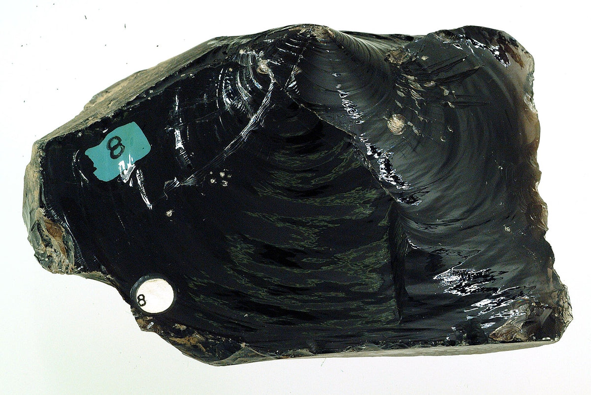 Mirror Black — Silver Sheen Obsidian Bracelet