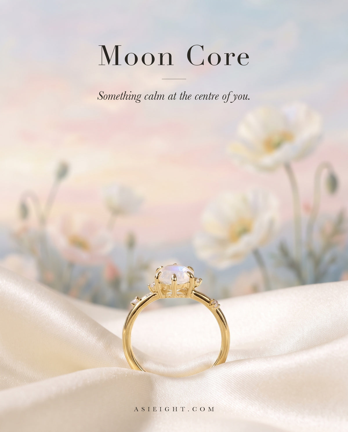 Moon Core — Moonstone Ring