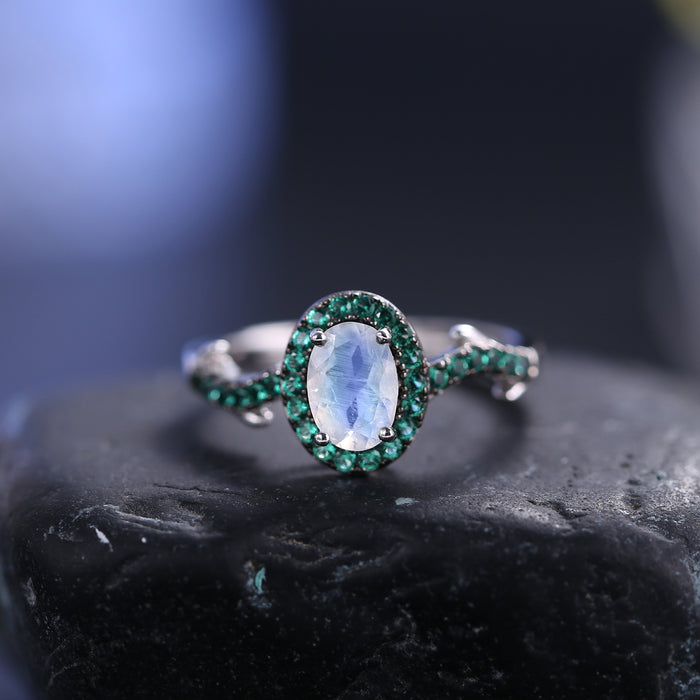 The Edge of the Moon — Moonstone Ring