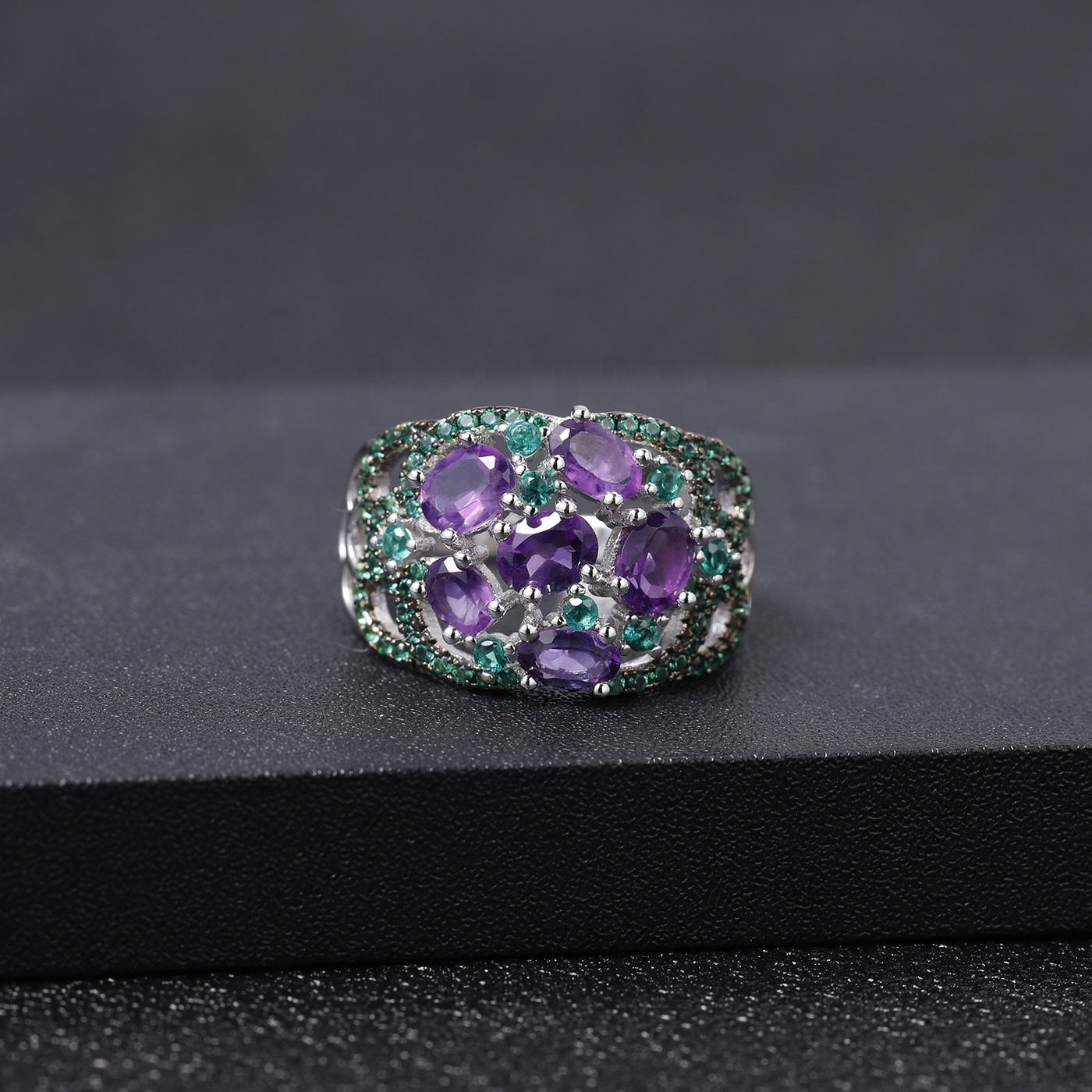 Two Voices — Amethyst Ring